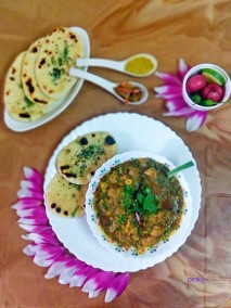 Soya Dal fry with butter nuns recipe