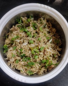 Peas Pulav Recipe