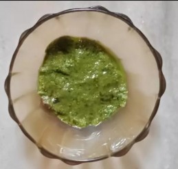 Coriander leaf chutney recipe