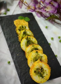 Matar idli role recipe