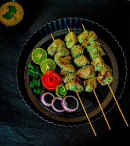 Hariyali  Chicken Kebab Recipe