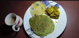 Spinach paratha recipe