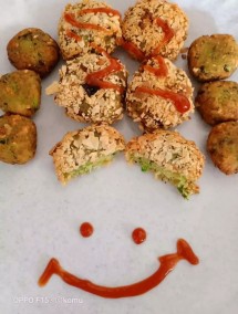 Green chana bites recipe