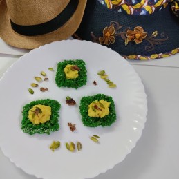 Pistachio Coconut kheer Island recipe