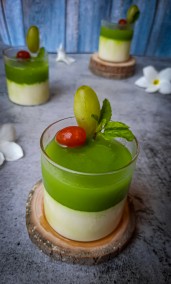 Grapes Panna Cotta Recipe