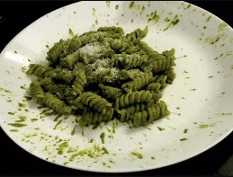 Spinach pesto pasta recipe
