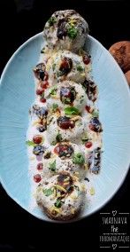 Air Fried Low Fat Keema Doi Bora Recipe