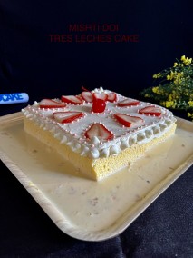 MISHTI DOI TRES LECHES CAKE RECIPE