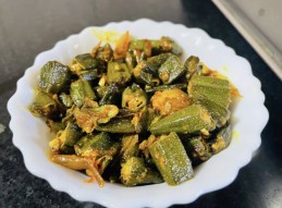 Besan Wali Bhindi Recipe