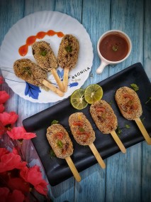 Achari Jackfruit popsticks recipe