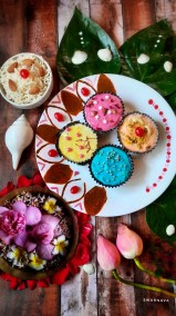 Rangila Low Fat Shreekhand in Almond Chocolate Cups Recipe