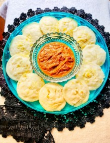 CORN  CASHEWNUTS   IDLI RECIPE
