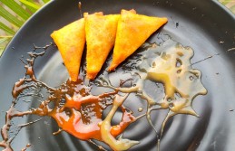 Cheesey Sweet Corn Samosa Recipe