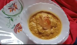 Egg curry with poppy seed recipe
