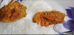 Chingri with mustered paste recipe