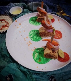Healthy Shawarma Roll Recipe