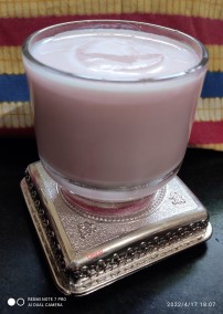 Rose Milkshake Recipe