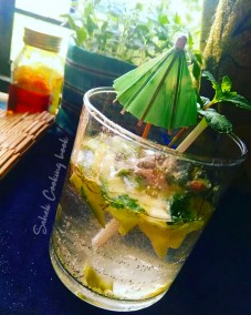 minty  mango fizz recipe