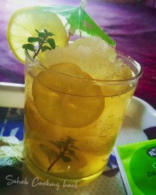 iced green tea recipe