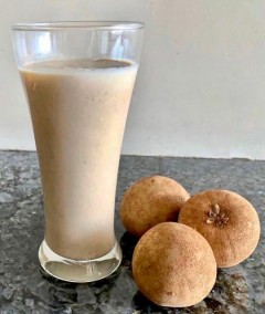 Chickoo Milkshake Recipe