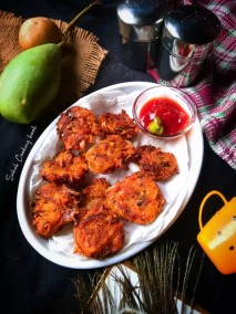 Raw Mango Pakoda Recipe