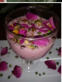 Rose phirni recipe