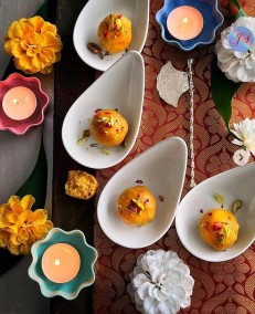 Kesar Malai Ladoo Recipe