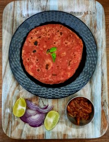 Beetroot paratha recipe