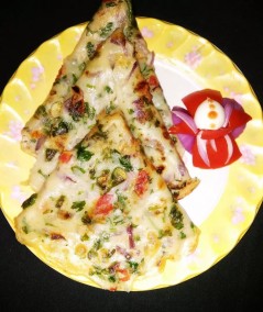 Egg Squeeze Paratha Recipe