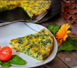 Spinach frittata recipe