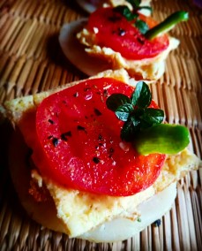 Egg Uttapam Sandwich Recipe