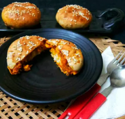 Stuffed Bun With Veggies Recipes
