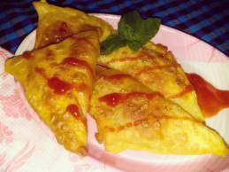 Fried Cake Sandwich Recipe
