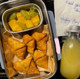 Baked Paneer Samosa Recipe