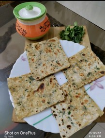 Envelope Masala Paratha Recipe