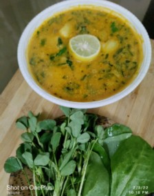 Aloo Methi  Palak Sarso Wale Recipe
