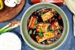 Vietnamese Braised tofu and mushroom recipe