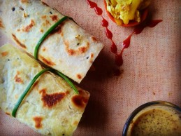 Chips Mayai Roll Recipe