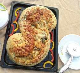Eggless Spinachy Pane Bianco Recipe