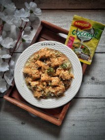 Tofu in sweet and creamy coconut sauce recipe
