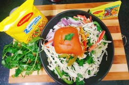 Maggi paneer vada pav recipe