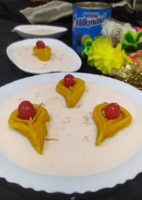 Aam Pitha Rabdi Recipe