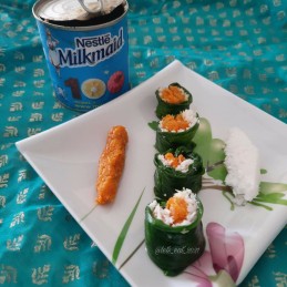 MILKMAID SWEET SUSHI RECIPE