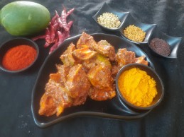 RAW MANGO PICKLES RECIPE