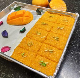 Mango Milk Cake Recipe !!