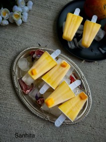 Mango Lassi Popsicles Recipe