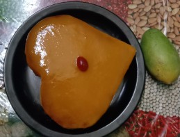 Mango  cake with mango glaze recipe