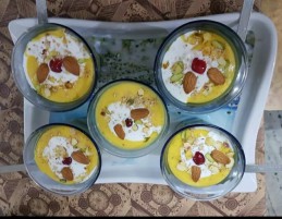 Mango milk shake recipe