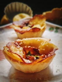 Roasted potato tarts recipe