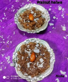 WALNUT (AKHROT) HALWA RECIPE